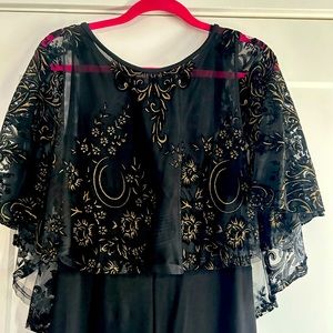 Women’s black jumper.